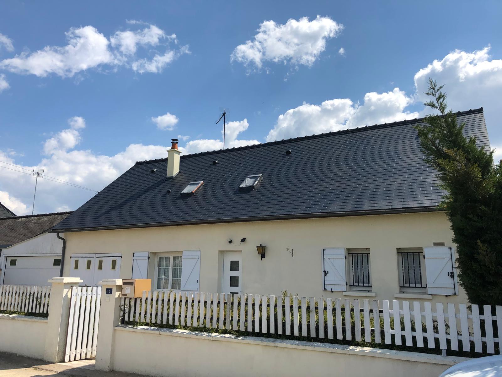 Après réfection toiture ardoise — résultat GRD Rénovation